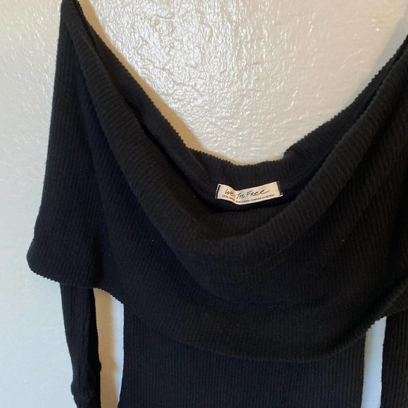 Free People Snowbunny Sweater Black Size XS - Picture 4 of 7